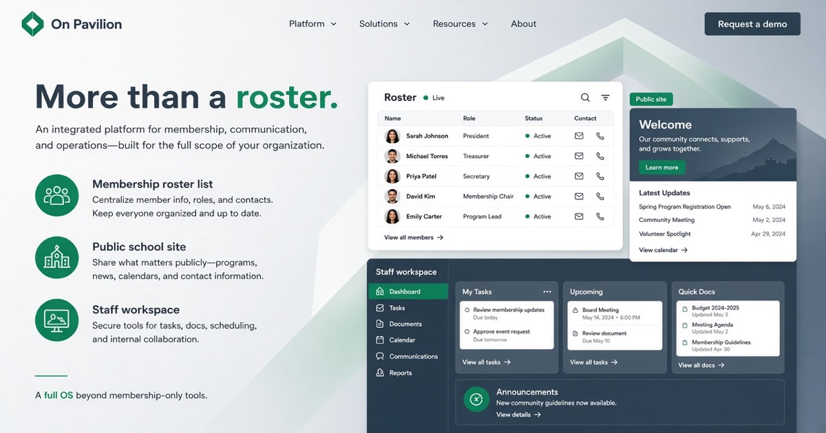 Full OS beyond membership-only tools